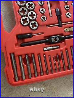 Snap On Tdtdm500a 76pc Tap And Die Set. Missing One Pc. Mint Shape