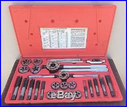 Snap On Tools 25 Piece Metric Tap and Die Set TDM99117A Hard Case