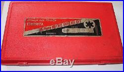 Snap-On Tools 25 Piece Metric Tap and Die Set TDM99117A in Case
