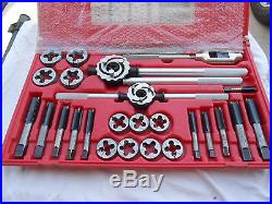 Snap On Tools 25 pc Metric Tap and Die COMPLETE Set TDM99117A In Case