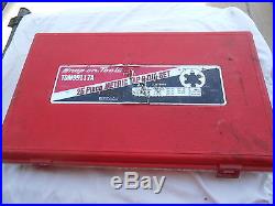Snap On Tools 25 pc Metric Tap and Die COMPLETE Set TDM99117A In Case