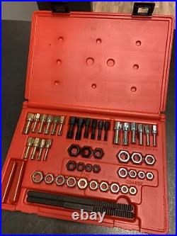 Snap-On Tools 48 Piece Master Rethreading Tap and Die Set RTD48