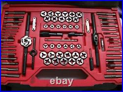 Snap On Tools 76 Piece Tap And Die Tool Set In Case