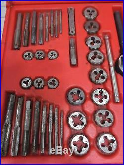 Snap-On Tools 76 pc Tap and Die Set COMPLETE SET TDTDM500A