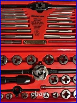 Snap-On Tools Excellent 41 Piece Metric Tap and Die Set TDM-117A Ships FREE