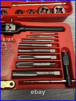 Snap-On Tools Excellent Metric Tap and Die Set TDM-117A