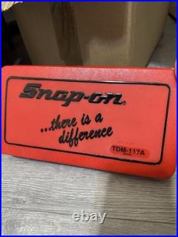 Snap-On Tools Excellent Metric Tap and Die Set TDM-117A