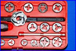 Snap-On Tools Excellent Ships FREE 42 Piece SAE Tap and Die Set TD-2425