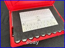 Snap On Tools MINT 39PC Left Hand Thread Tap & Die Set USA? TDLH139