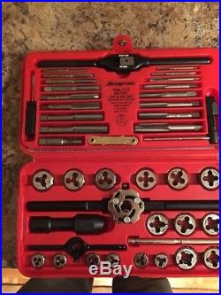Snap On Tools Metric Tap And Die Set TDM117A New 41 Piece