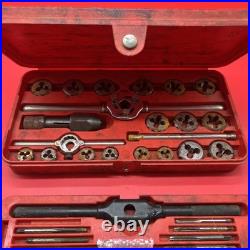 Snap-On Tools Metric Tap & Die Set 41 Pieces TD-2425 Missing 3 Pieces