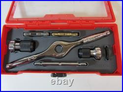 Snap On Tools NEW TDRSET 7pc Tap and Die Tool Set SAE/ MM Thread Pitch Gauge C7