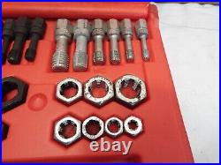 Snap On Tools RTD42 Tap & Die Rethreading Set in Case Threading Tool Threading