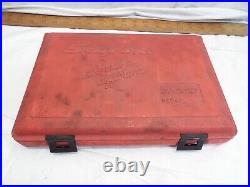 Snap On Tools RTD42 Tap & Die Rethreading Set in Case Threading Tool Threading