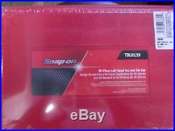 Snap-On Tools SAE TDLH139 39 Piece Tap and Die Set left handed new sealed