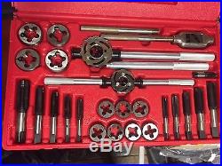 Snap On Tools TD9902A 25 Piece SAE Large Tap And Die Set