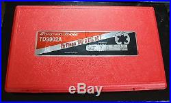 Snap On Tools TD9902A 25 Piece SAE Large Tap And Die Set NEW