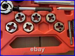 Snap On Tools TD9902B 25-Piece SAE Tap and Die Set Missing Two Pieces