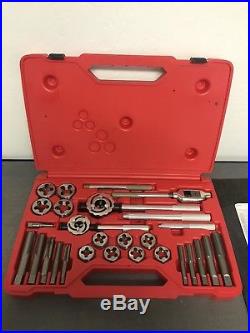 Snap On Tools TD9902B 25pc Tap And Die Set Complete Excellent Condition