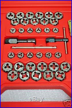 Snap On Tools TDTDM117A 117-pc Metric Tap And Die Set Drill bits Threading kit