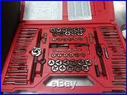 Snap On Tools TDTDM500A 76 pc Combination Tap & Die Set Threading Sae/Metric