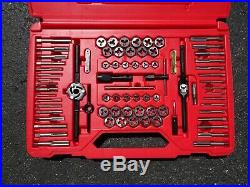 Snap On Tools TDTDM500A 76 pc Combination Tap & Die Set Threading Sae/Metric NEW