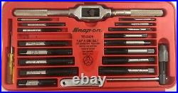Snap-On Tools USA 41 Piece Tap & Die Threading Set Model TD-2425 See Pics READ