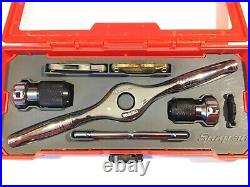 Snap On Tools USA 7 Piece Tap and Die Drive Set With Storage Case TDRSET NEW