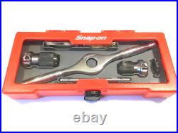 Snap On Tools USA 7 Piece Tap and Die Drive Set With Storage Case TDRSET NEW