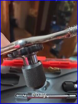 Snap On Tools USA TDRSET 7 Piece Tap and Die Drive Set With Storage Case Like NEW