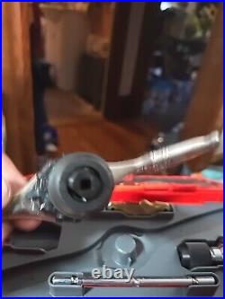 Snap On Tools USA TDRSET 7 Piece Tap and Die Drive Set With Storage Case Like NEW