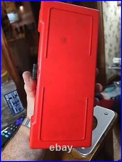 Snap On Tools USA TDRSET 7 Piece Tap and Die Drive Set With Storage Case Like NEW