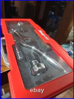 Snap On Tools USA TDRSET 7 Piece Tap and Die Drive Set With Storage Case Like NEW