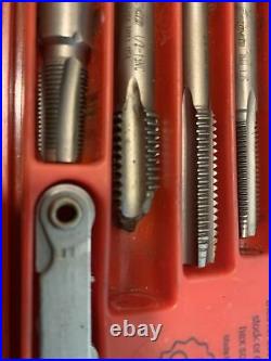 Snap On Tools USA Tap and Die Set Kit Thread Repair TD2425 41pc Hex Wrench