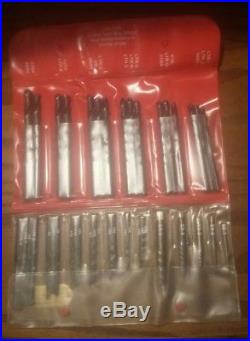 Snap on 117 piece tap and die set TDTDM117A hardly used