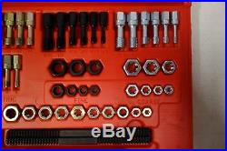 Snap-on 40pc Re-threading Tap and Die Set Fractional and Metric RTD40