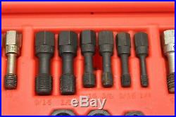 Snap-on 48 Piece Rethreading Set Fractional and Metric RTD48 Made in USA C1