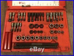 Snap-on 48 piece Rethreading Set Fractional and Metric RTD48 Made in USA