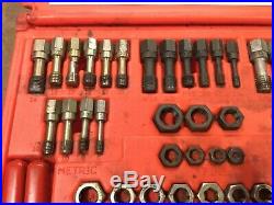 Snap-on 48 piece Rethreading Set Fractional and Metric RTD48 Made in USA