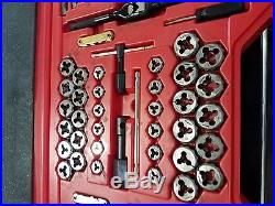 Snap-on 76 piece tap and die set