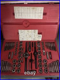 Snap-on 76pc Tap And Die Set Tdtdm500a Complete