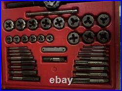 Snap-on 76pc Tap And Die Set Tdtdm500a Complete