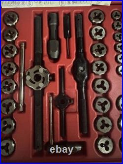Snap-on 76pc Tap And Die Set Tdtdm500a Complete