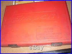Snap on RTD48 46 Pc Fractional / Metric Rethreader Set with Case MISSING 2 PIECES