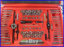 Snap-on Snap On Tools TDTDM500A 76 piece Master Deluxe Tap and Die Set MISSING 1