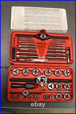 Snap-on TD2524 41 Piece SAE Tap and Die Set FREE SHIPPING