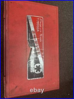 Snap-on TD9902A 25 Piece Tap & Die Set SAE 1/4 To 1 Coarse & Fine Tool Set