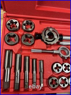Snap-on TD9902A 25 Piece Tap & Die Set SAE 1/4 To 1 Coarse & Fine Tool Set