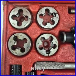 Snap-on TD9902A 25 Piece Tap & Die Set SAE 1/4 To 1 Coarse & Fine Tool Set