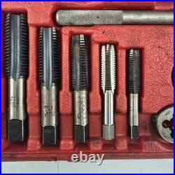 Snap-on TD9902A 25 Piece Tap & Die Set SAE 1/4 To 1 Coarse & Fine Tool Set